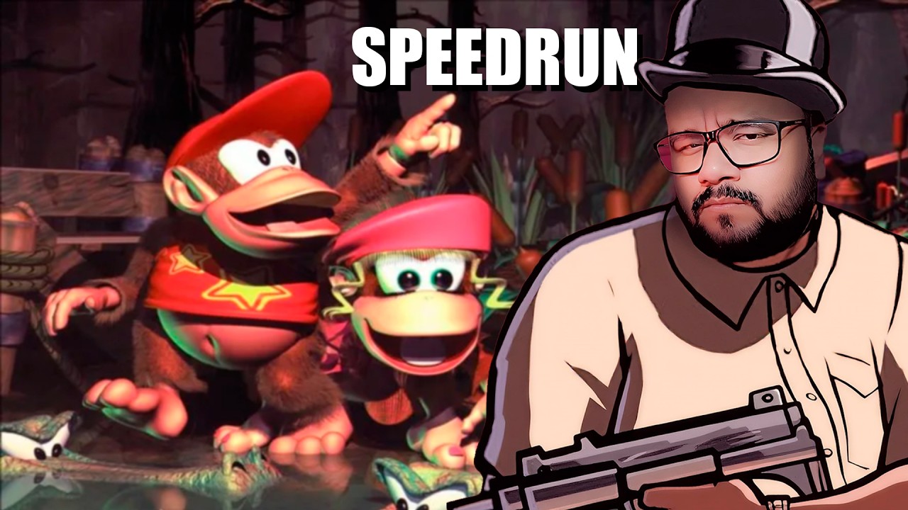 SPEEDRUN DE DKC2 DO NADA