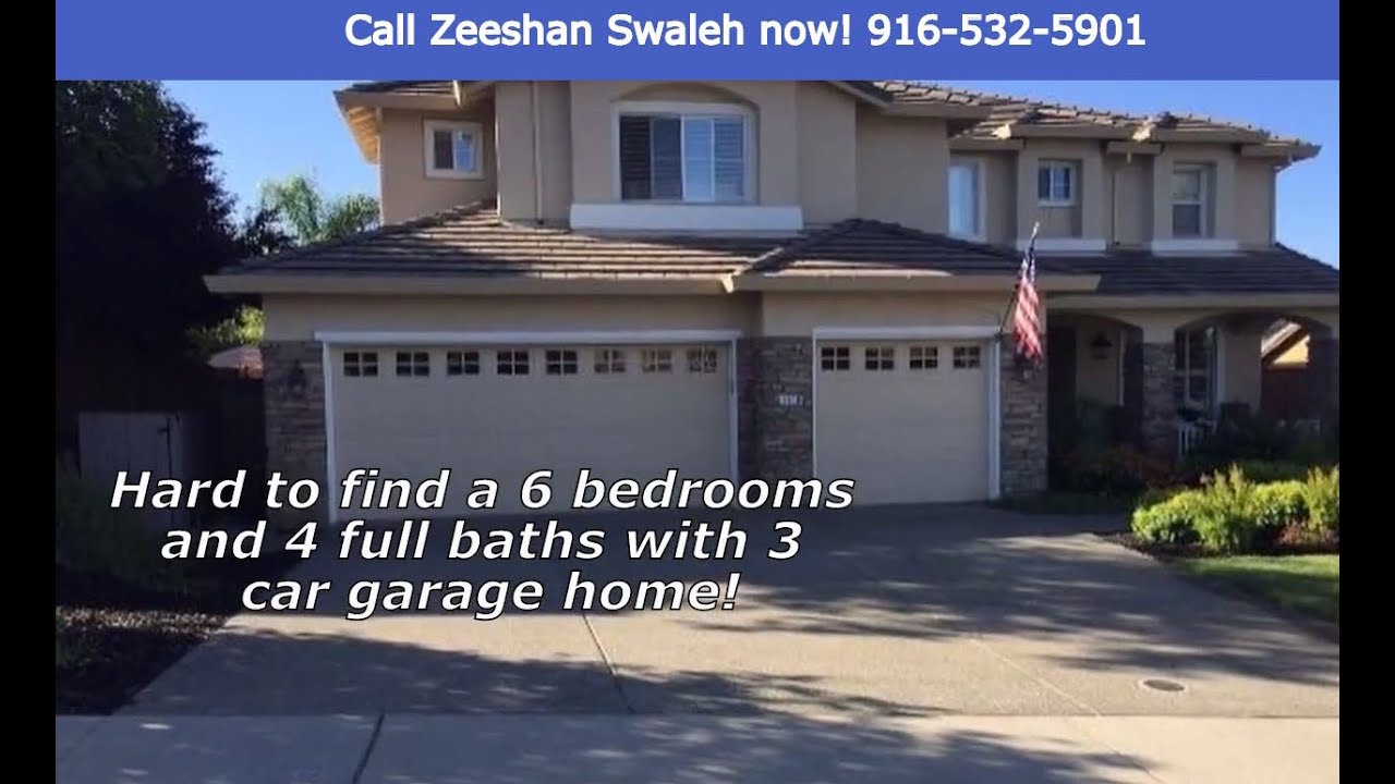 6BR 4BA House for sale 1710 Piute Street Rocklin CA 95765
