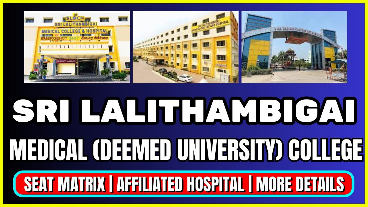 Sri Lalithambigai Medical College (Deemed University) | Average Patients Flow | Admission Process
