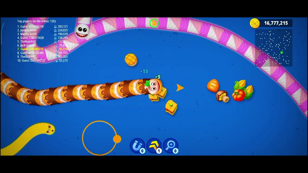 Worms zone game play #newgameplay #srgaming.100#foryou #games #viralvideo #androidgameszone #gaming 
