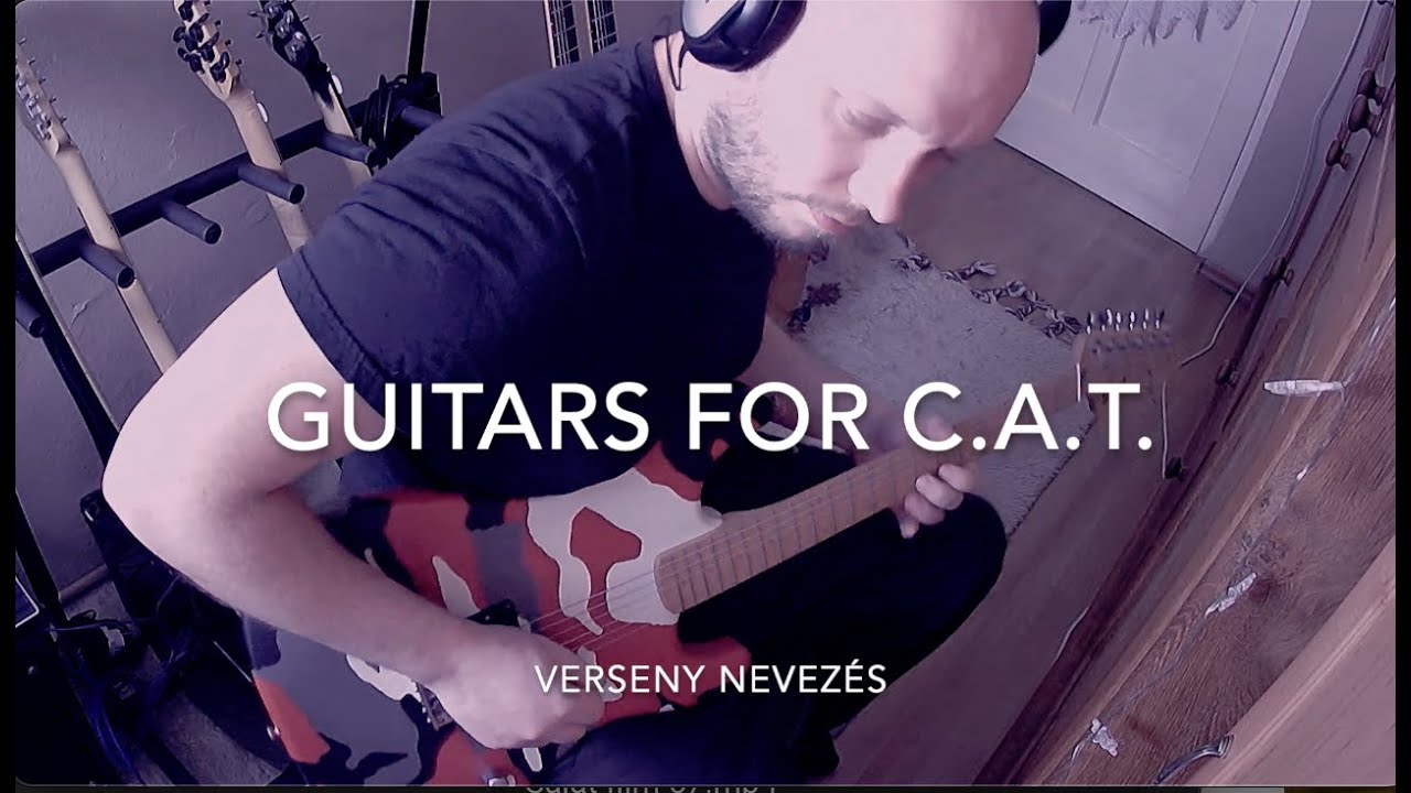 Guitars for C.A.T. verseny nevezés - Égető Dávid