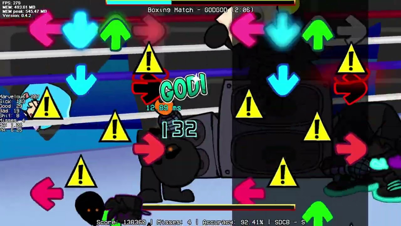 Boxing Match God God Mode Clear
