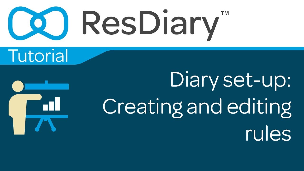 Diary set-up: Creating and editing rules