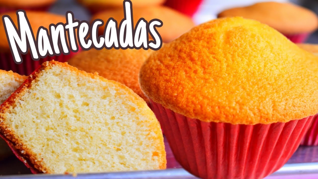 MANTECADAS ESPONJOSAS/ Dulce Hogar Recetas