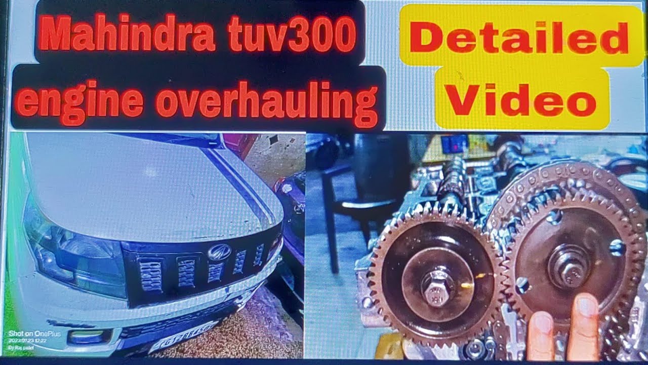 |Mahindra tuv300 compete engine overhauling full details|#carworkshop#automotive #mahindra#tuv300|