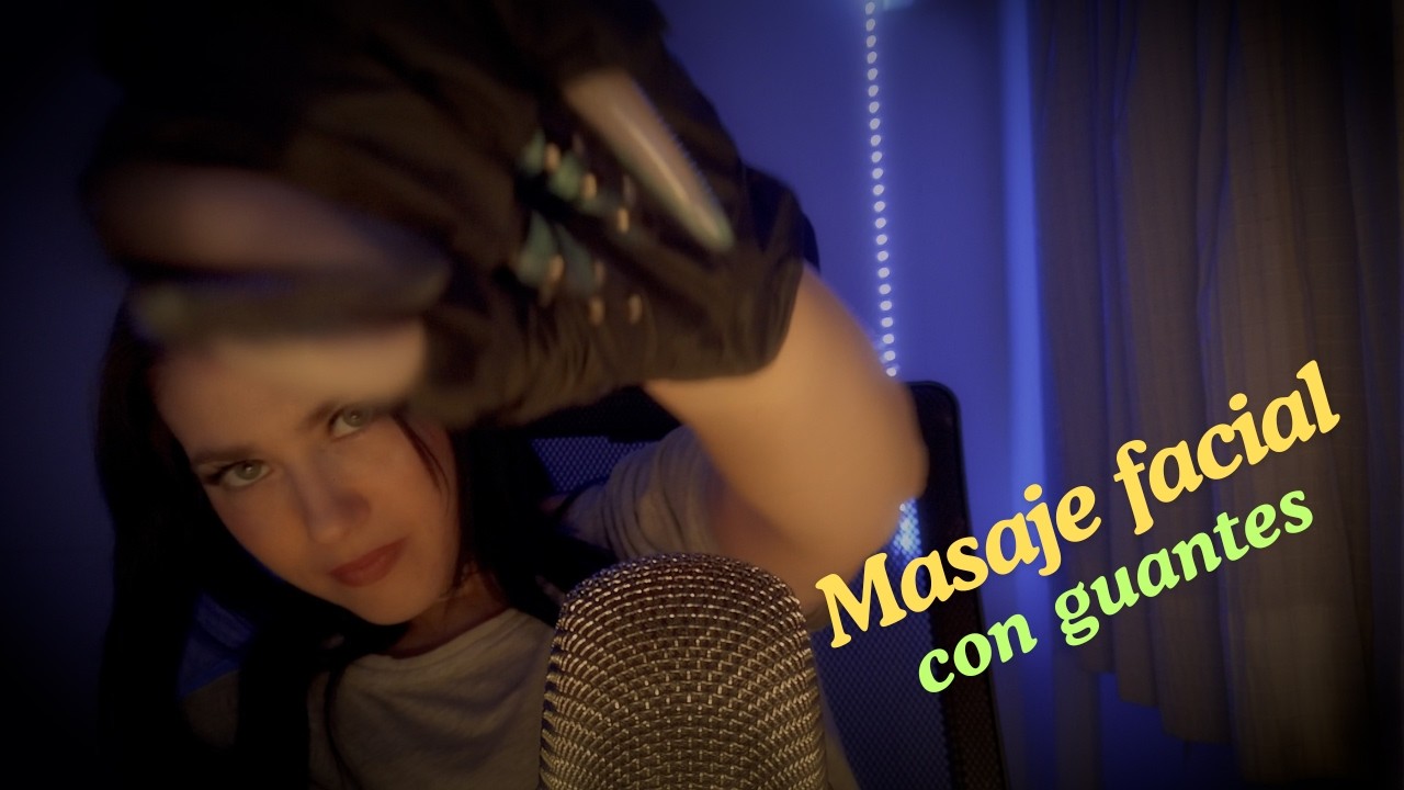Scratching, masajes y mas con guantes raros🤯ASMR en español