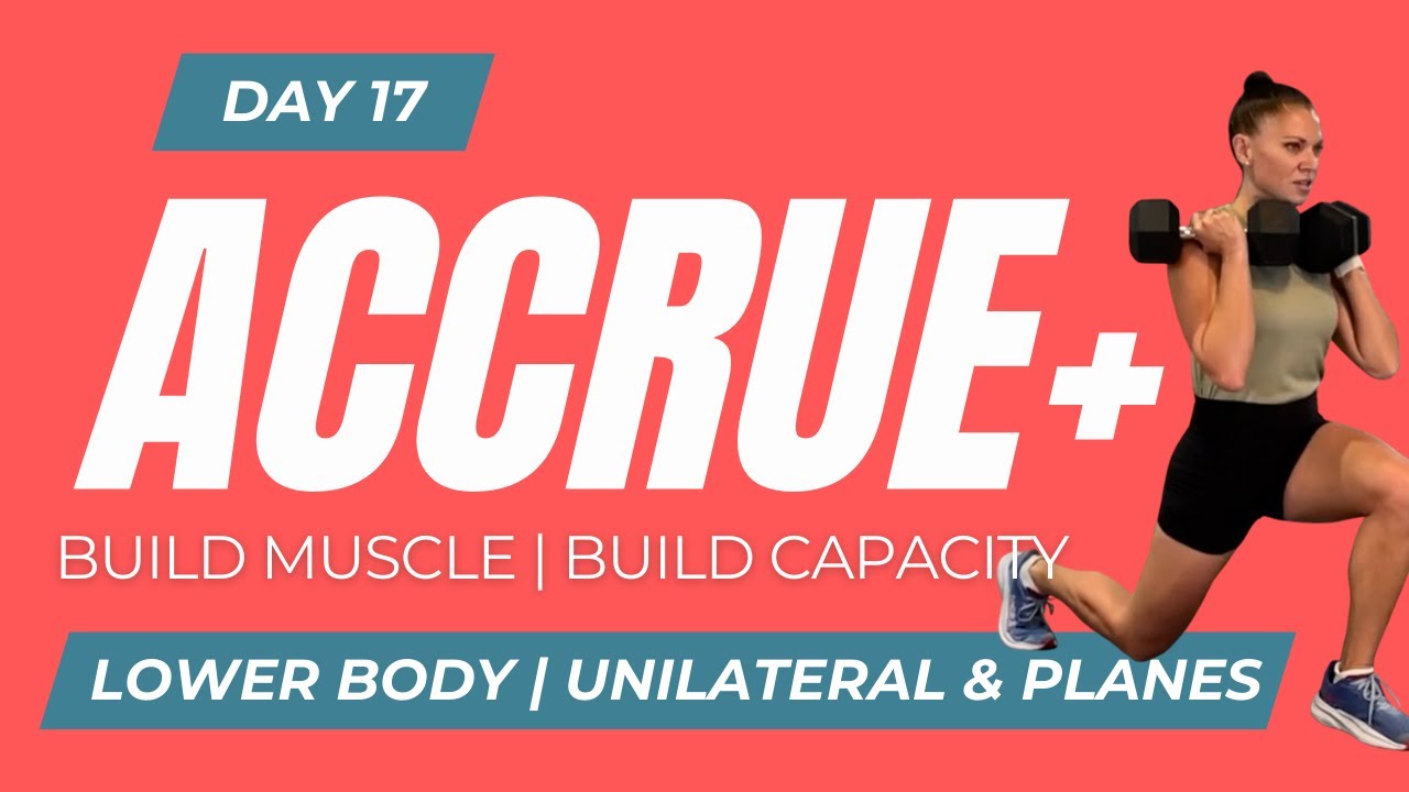 DAY 17 | NO REPEAT GIANT CIRCUITS - LOWER BODY | 36 MINUTES