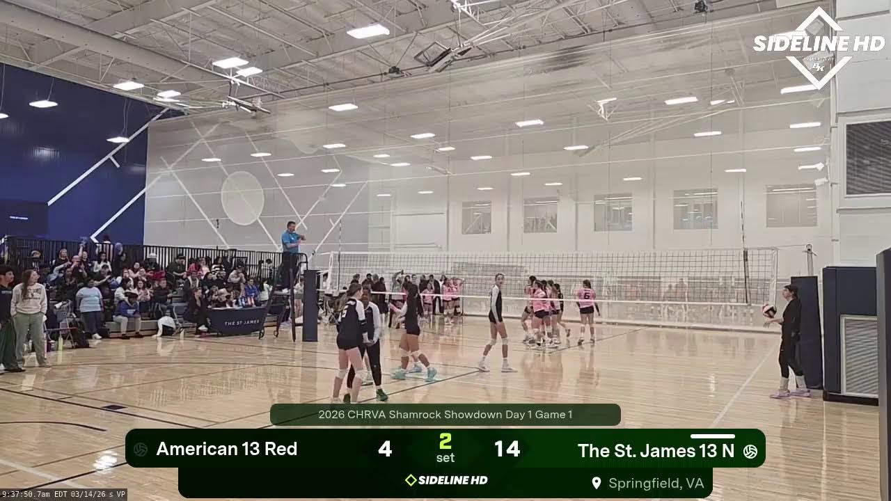 The St. James 13 N vs. American 13 Red (2026.03.14)