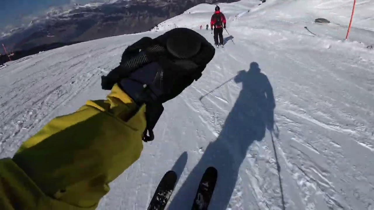 Red piste combination 17-21-22 Davos Parsenn