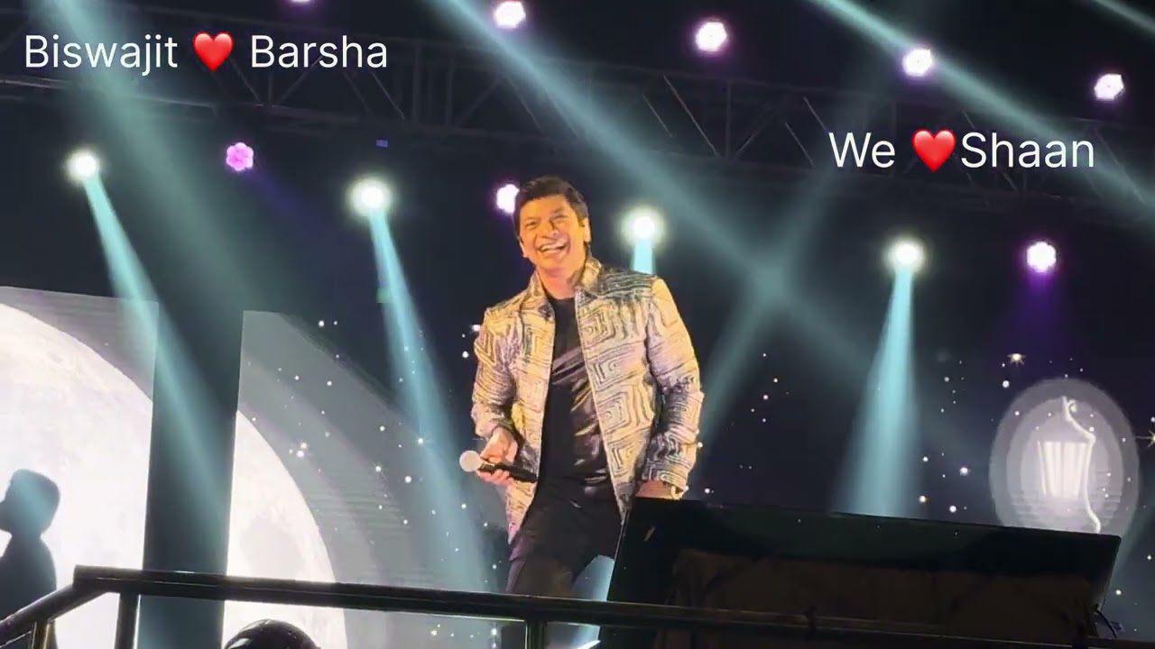 Dil ne tumko chin liya hai Song|| Shaan Live Concert || Agartala Live || Tripura Live ||