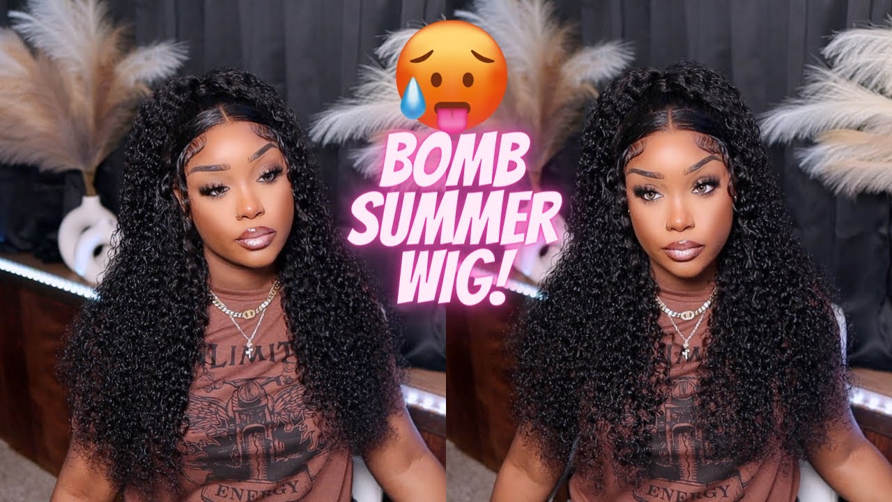 WHAT!? 😵🫢 BEST DEEP CURLY UNDETECTABLE HD INVISIBLE LACE WIG INSTALL! PERFECT MELT X MEGALOOK HAIR