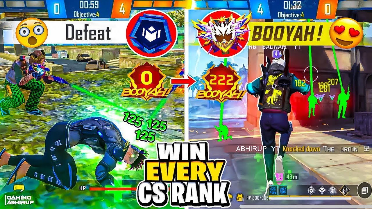 NEW CS RANK TIPS AND TRICKS 💀🔥|| CLASH SQUAD RANK TIPS || FREE FIRE MAX