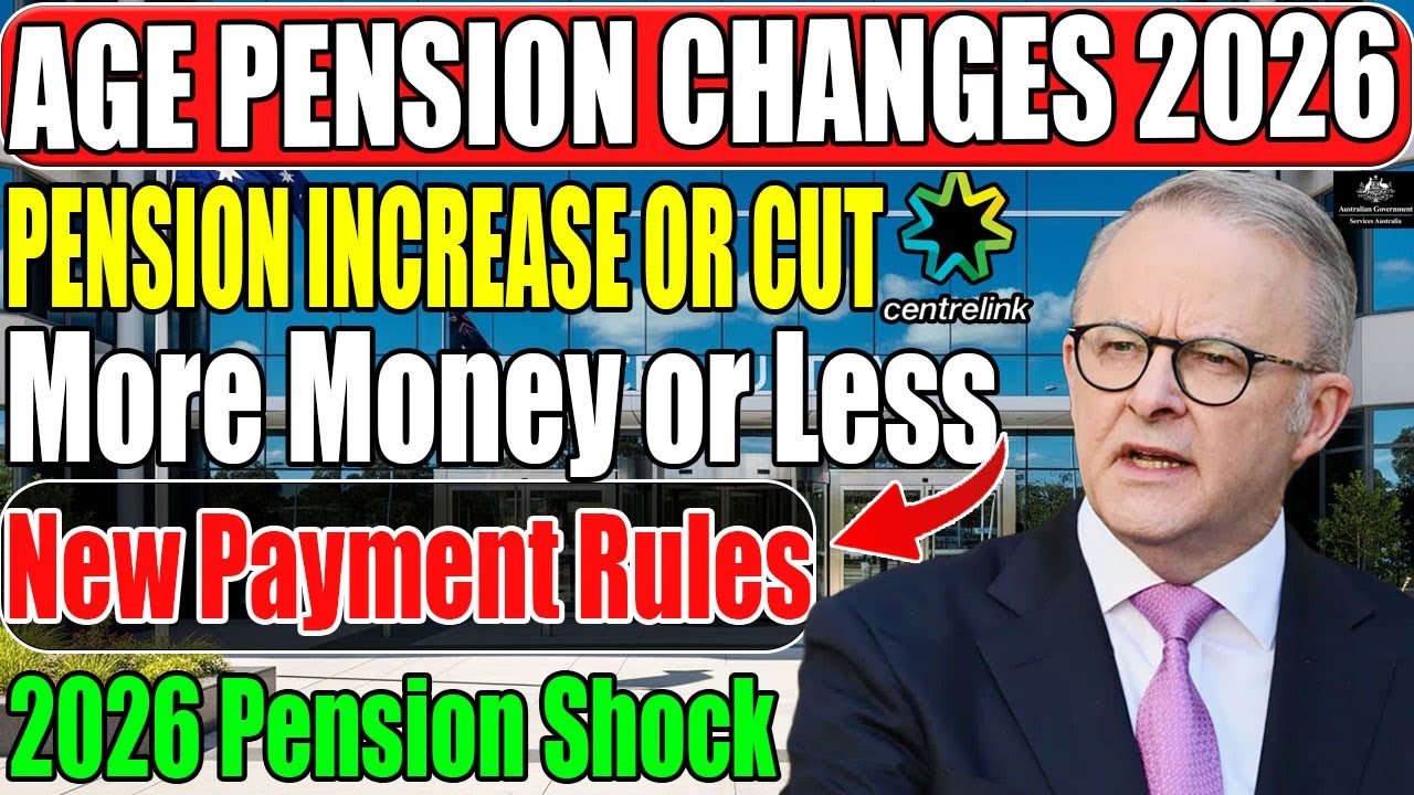 Big Changes to Australia&rsquo;s Age Pension in 2026 | Centrelink Payments Breakdown