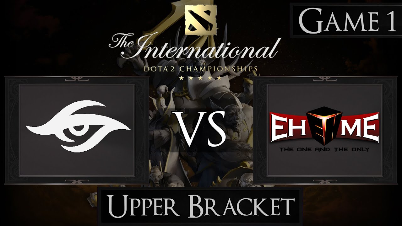 Dota 2 The International 2015 Team Secret vs Ehome