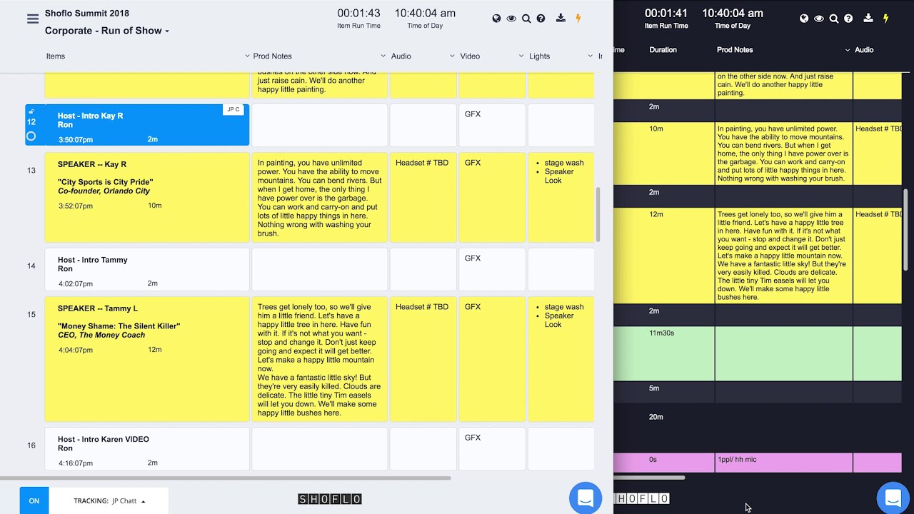 Getting Started #3 - Showcaller Tracking