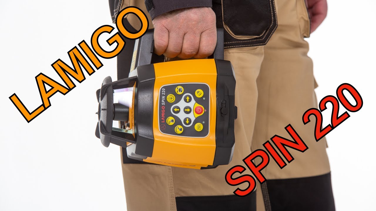 Wielozadaniowy niwelator laserowy LAMIGO SPIN 220 - Prezentacja produktu - 5 lat gwarancji!