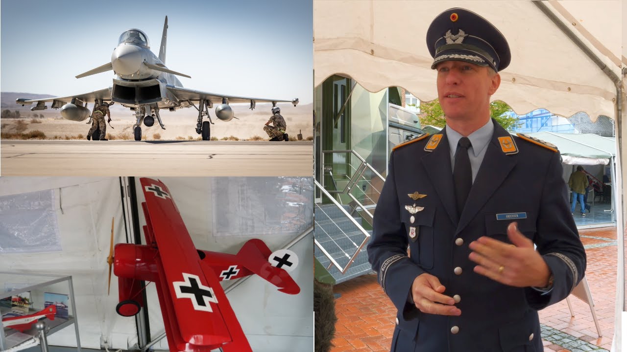 Festakt 60 Jahre Richthofen Geschwader in Wittmund: Kommodore und Bürgermeister im Gespräch + Musik