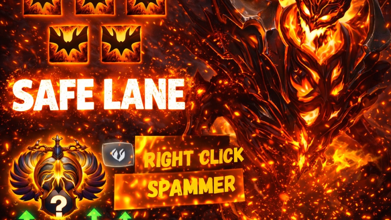 Right-Click Shadow Fiend Safelane Domination | Dota 2