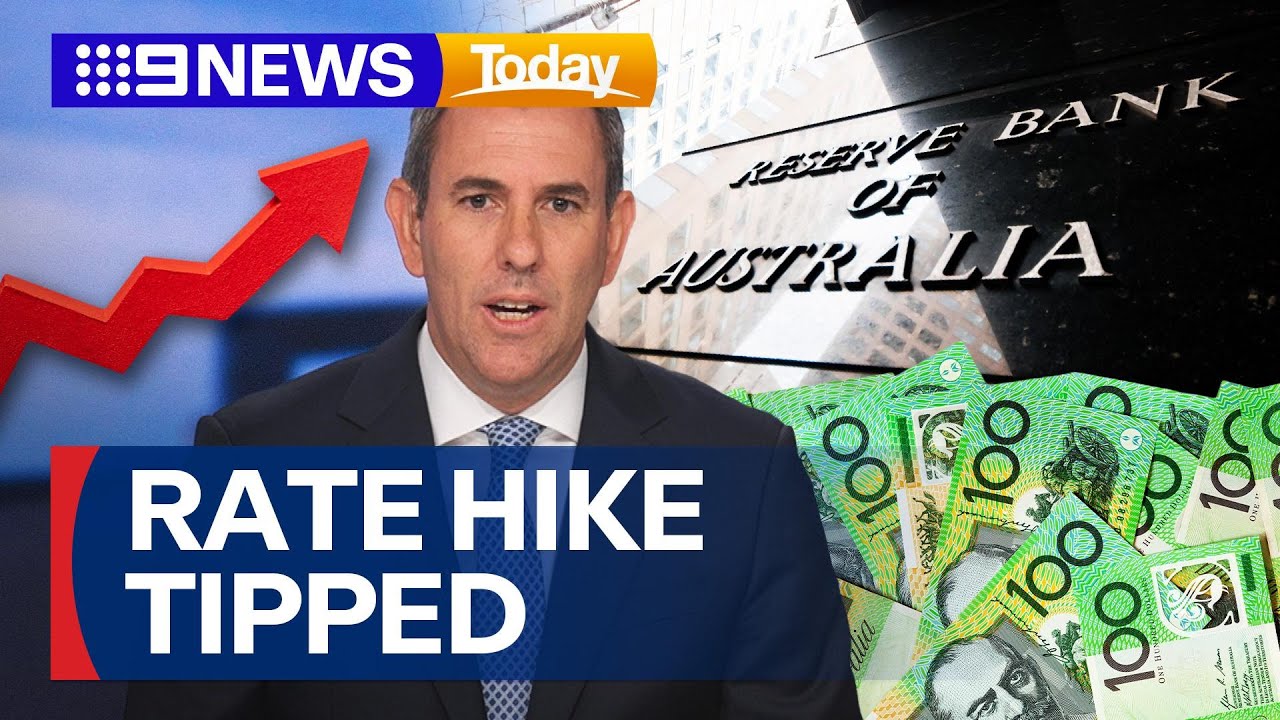 Interest rate hike looms ahead of RBA’s decision | 9 News Australia
