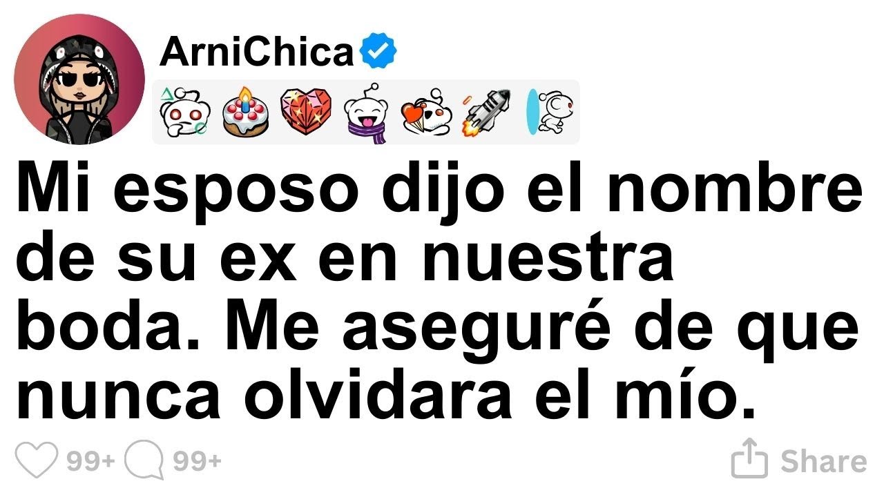 [TODA LA HISTORIA] Mi esposo dijo el nombre de su ex en nuestra boda. Me aseguré de que nunca olvida