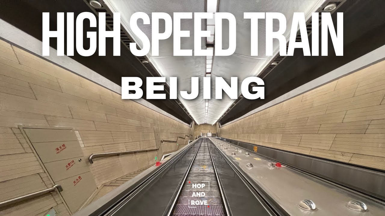 Trainview | Beijing to Badaling | High Speed Train | 4K