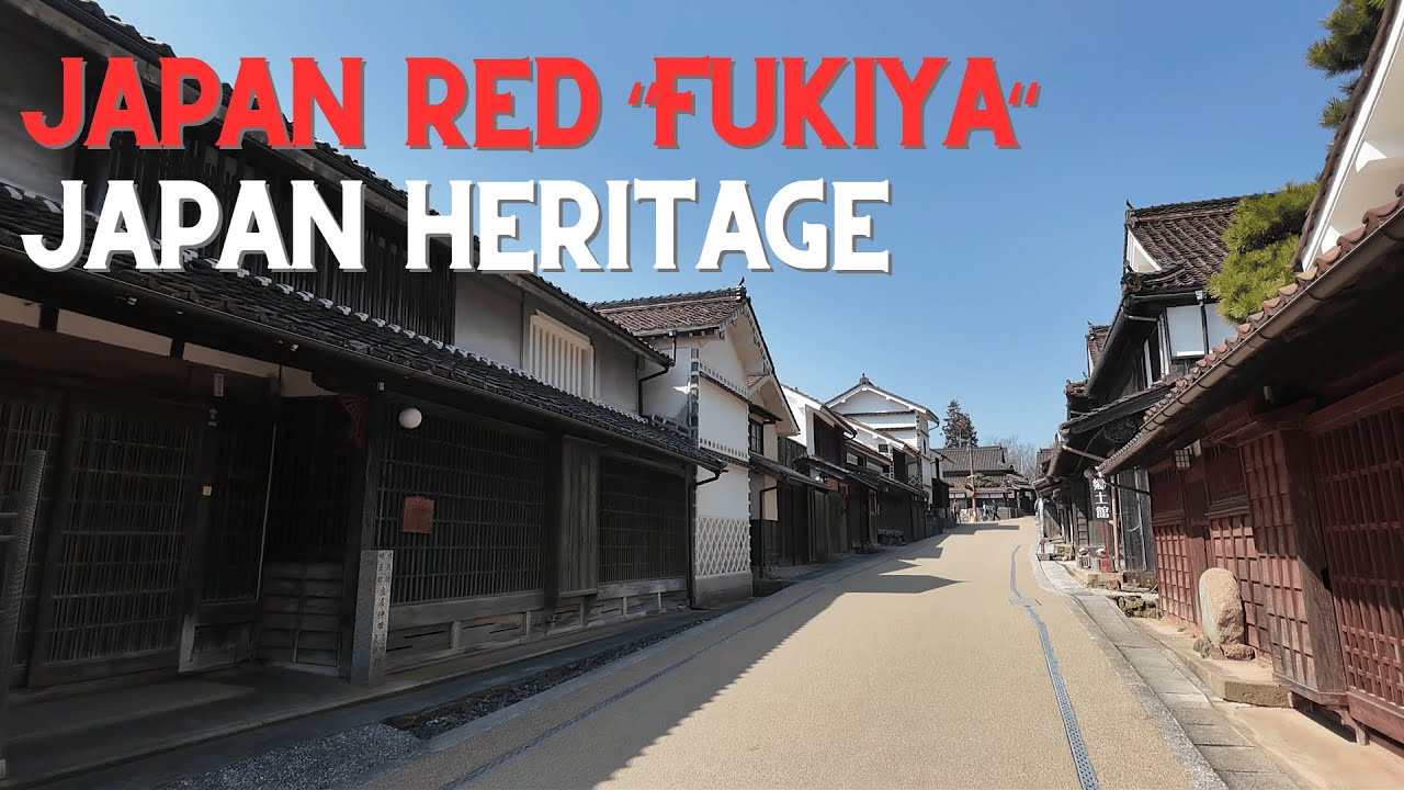 Japan Heritage: Japan Red FUKIYA｜Brilliantly decorate crafts