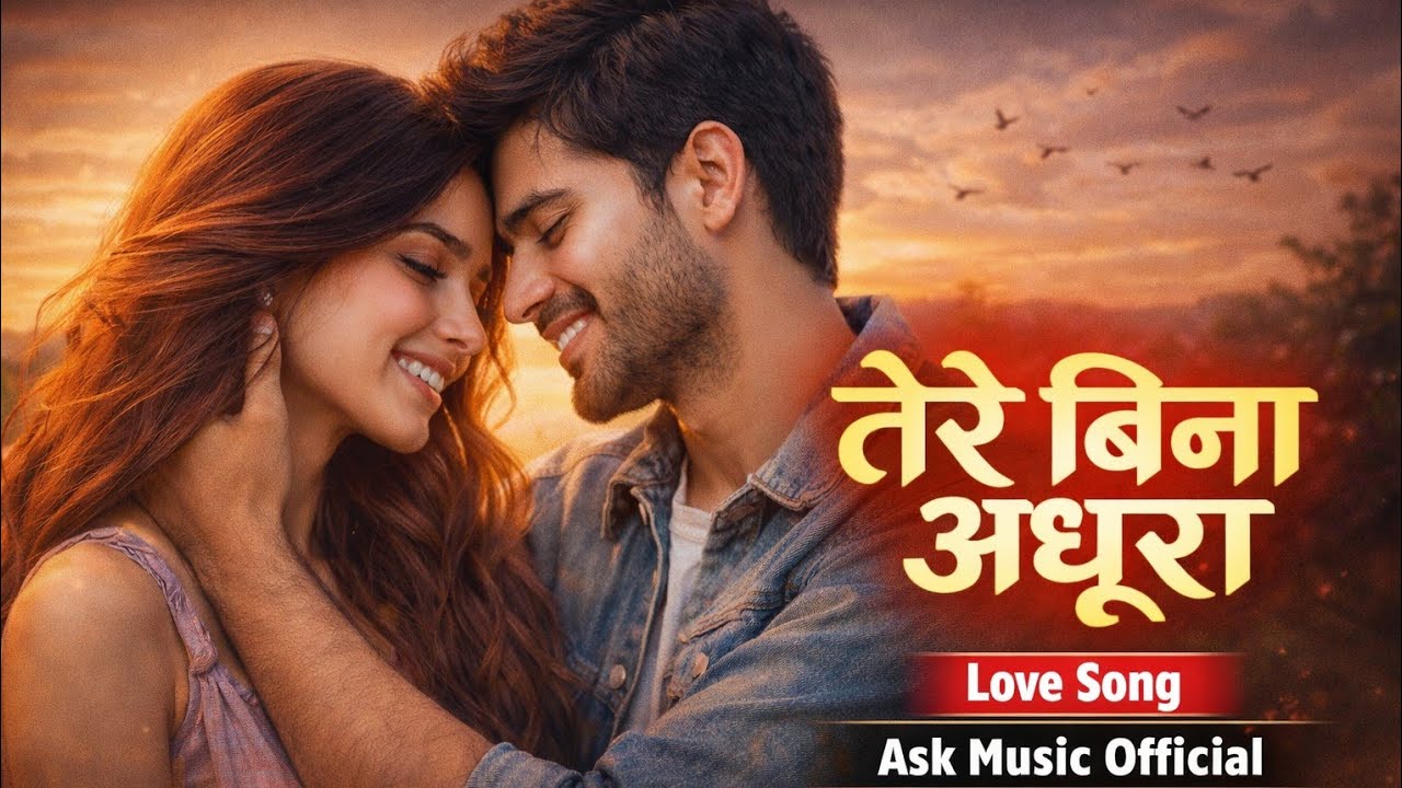तेरे बिना अधूरा | ❤️ Hindi Love Song By Ai | Love Song | Ask Music Official | #song #ai #hindisong 