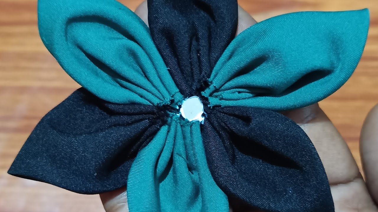 Clothes se bnao easy beautiful flower 
