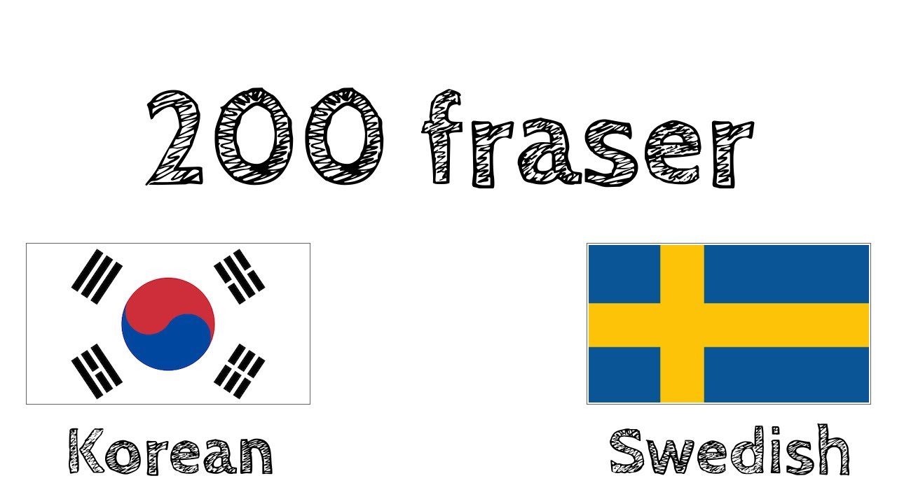 200 fraser - Koreanska - Svenska