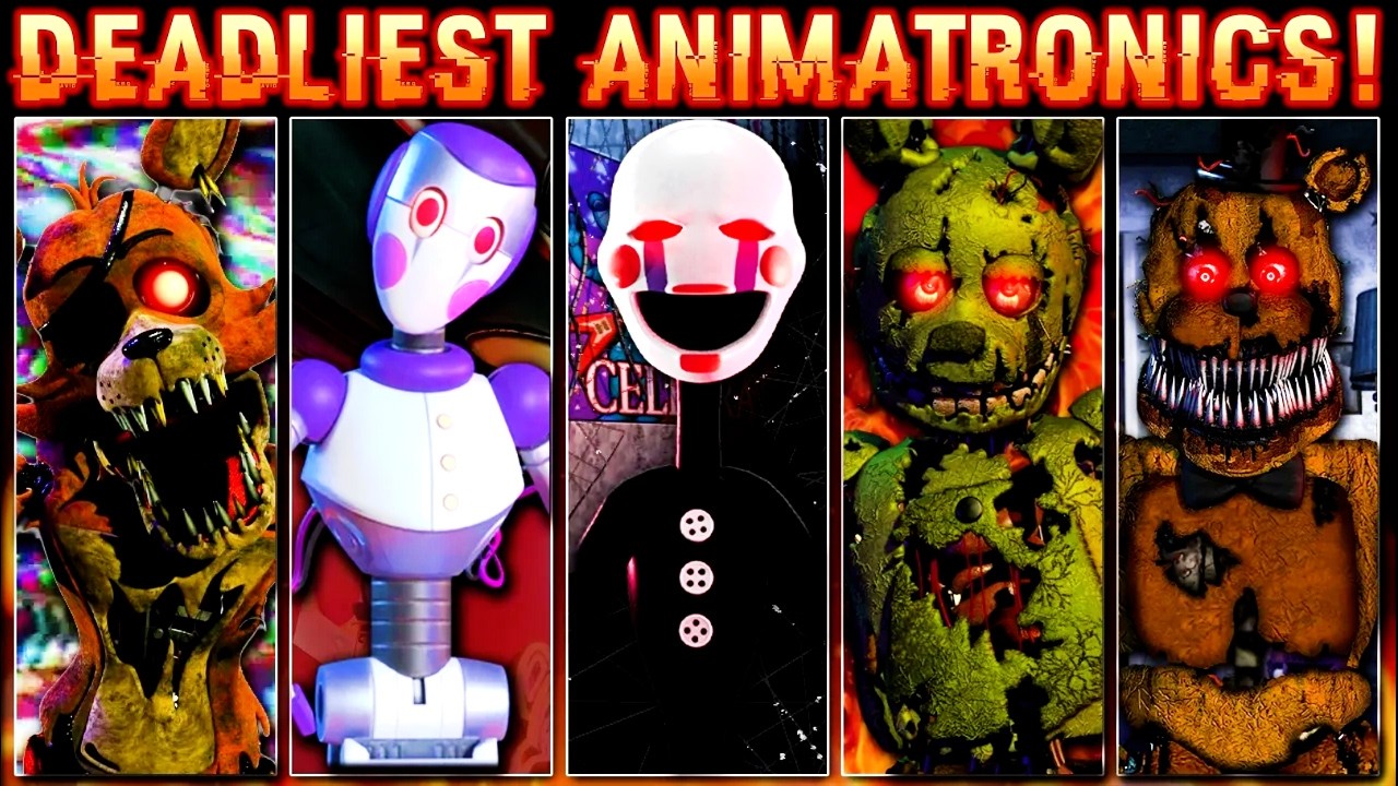 ОБЪЯСНЕНИЕ САМОГО ОПАСНОГО АНИМАТРОНА В FNAF!