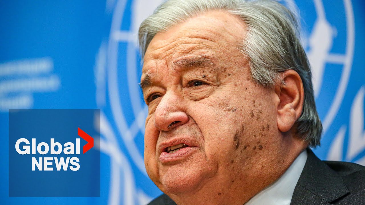 UN chief addresses Israel spreading “misinformation” about his approach to Hamas amid Gaza conflict