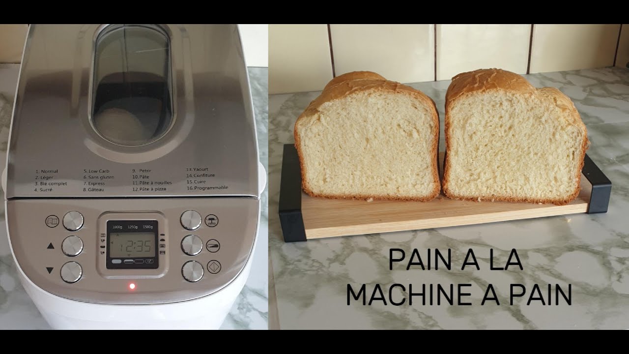 Pain avec la machine à pain de chez lidl