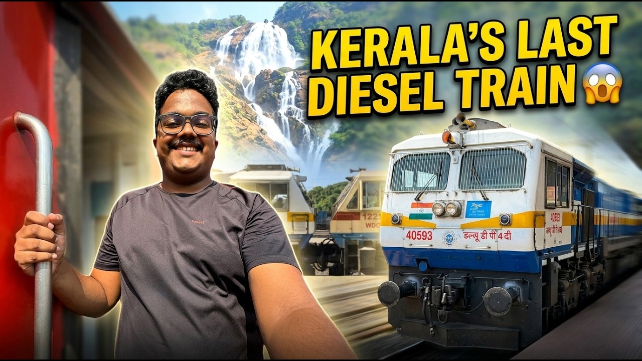 Kerala&rsquo;s Last Diesel Train 😱 Why This Still Runs? | Poorna Express Pune to Ernakulam 2AC