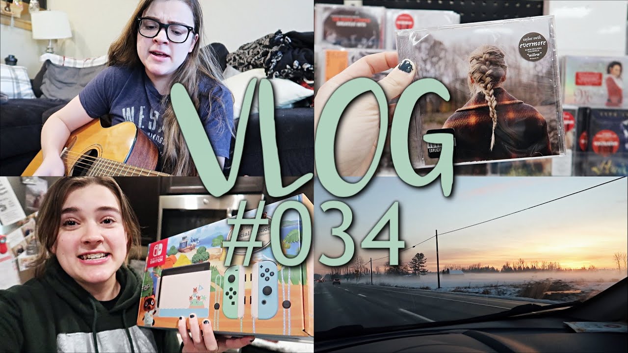 Vlog #034 || one of the hardest months of my life, some guitar covers, and let's discuss #evermore