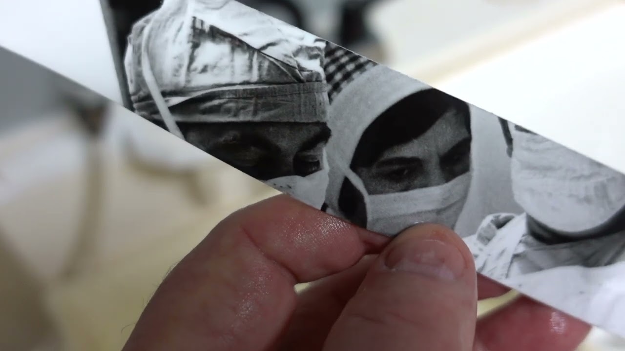Black and White Printmaking Example: Dr. Biber... the 'Decisive Moment'