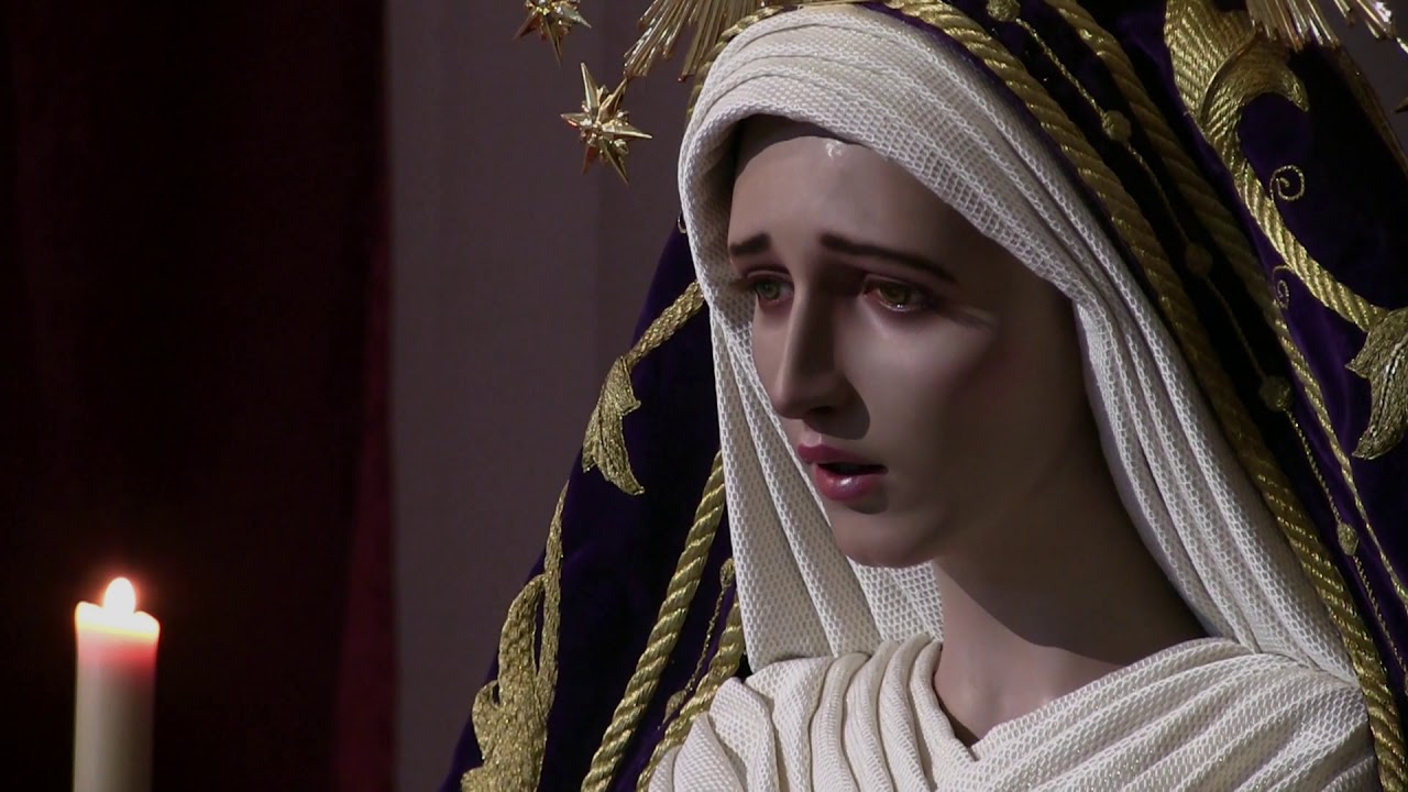 María Santísima de la Salud, obra de Ana Rey para las Cabezas de San Juan, 2021 - OndaPasion.com