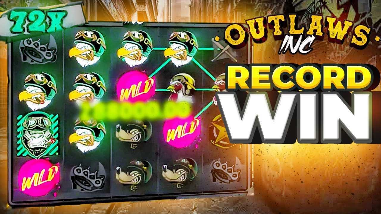 WE WILL NEVER BREAK THIS RECORD.. OUR BIGGEST WIN ON OUTLAWS INC!!