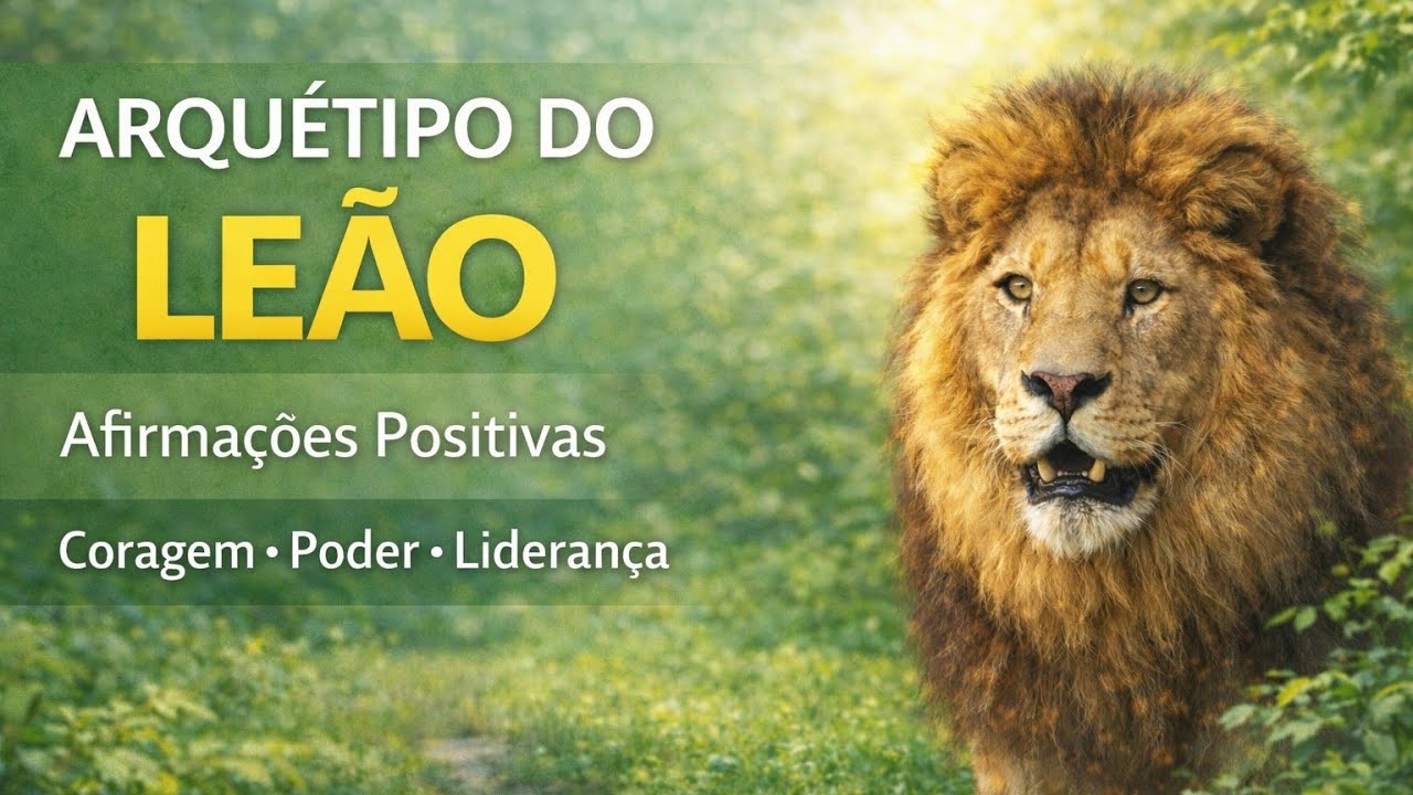 Ative o Arquétipo do Leão: 70 Afirmações para Coragem, Liderança e Poder Pessoal