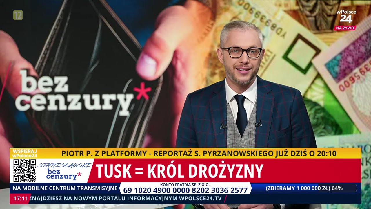 Tusk = Kr&oacute;l Drożyzny! Stanisławski Bez Cenzury