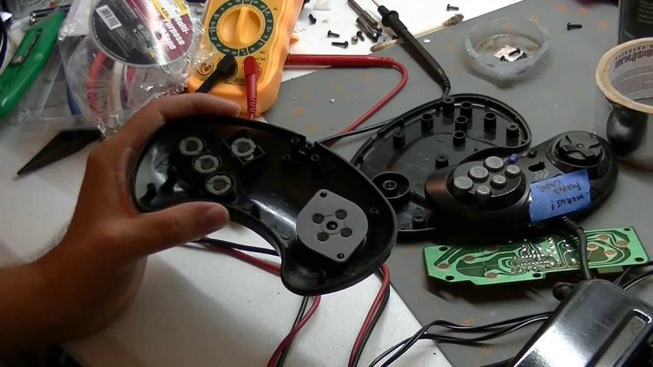 [Repair] Sega Genesis Controller Buttons Fix