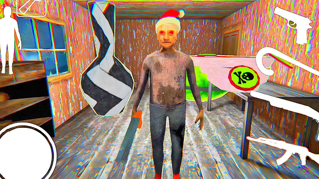 Играю за дедушку, сбегающего из дома бабушки | меню мода 