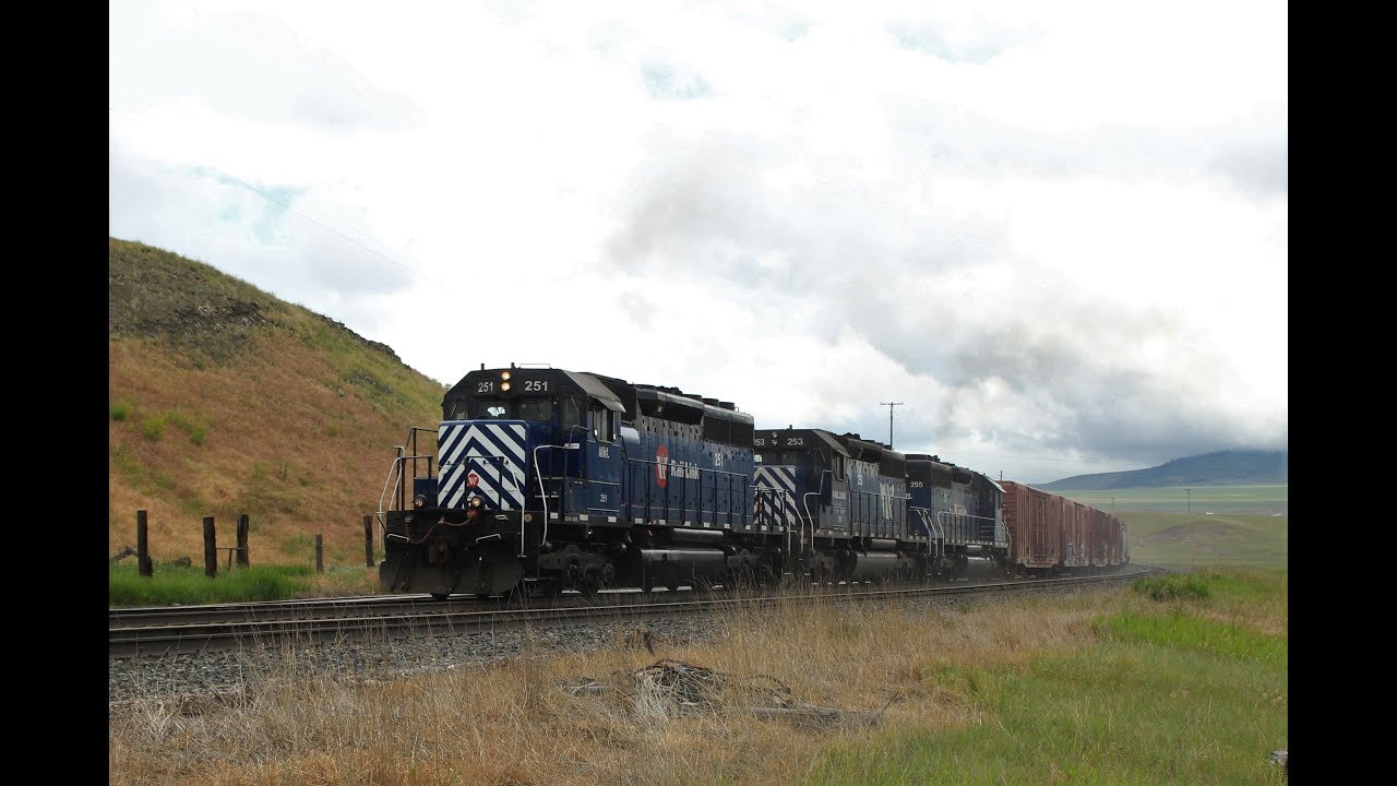 Montana Rail Link - EMD's on Bozeman Pass