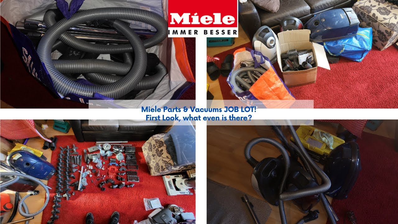 A job-lot of Miele parts & vacuums - First Look!