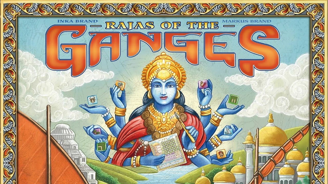 Rajas of the Ganges: The Dice Charmers Boardgame - &ldquo;How To&rdquo; Play Through