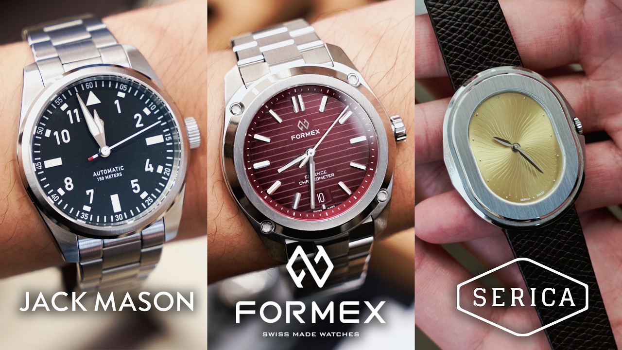 Trying Microbrands I've never tried before | (Formex, Jack Mason, Serica, Nodus)