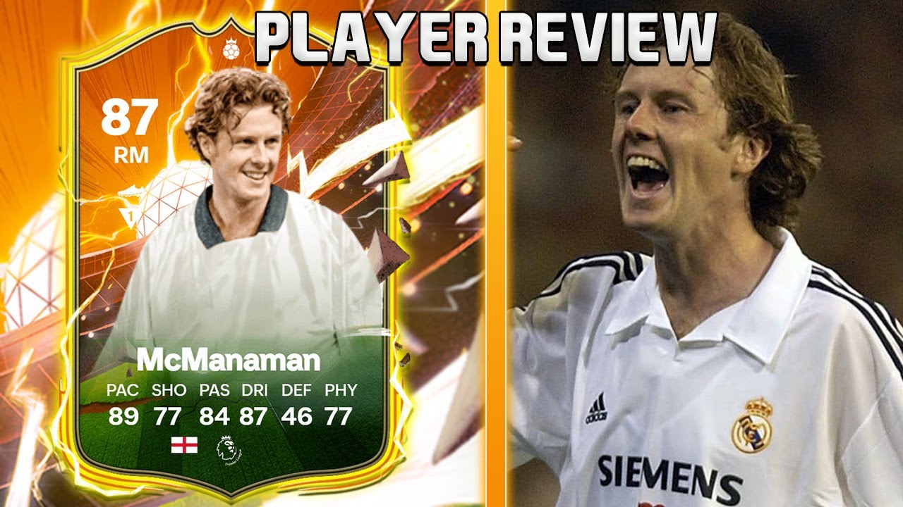 MACCA! 🏴󠁧󠁢󠁥󠁮󠁧󠁿 87 HEROES MCMANAMAN PLAYER REVIEW! EA FC 24 ULTIMATE TEAM