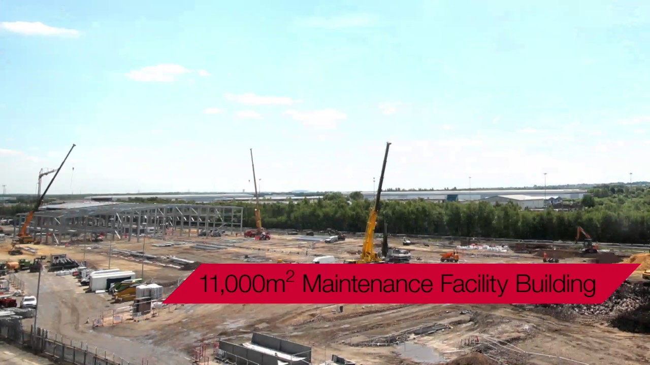 Doncaster depot timelapse