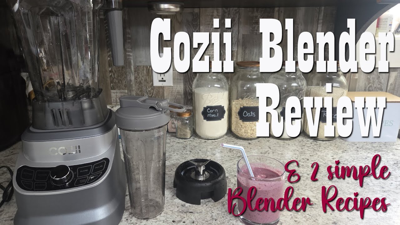Cozii Pro Series Blender Review & 2 Simple Recipes