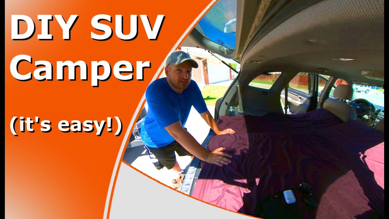 How I Built my SUV Camper --- 2007 Hyundai Santa Fe --- Joyful Camping