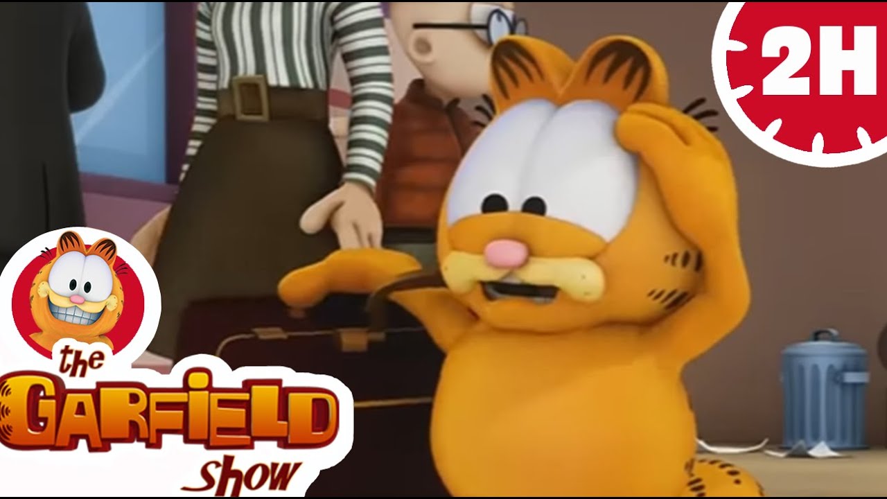 Garfield's adventure in China ! 🧳 - Funny compilation